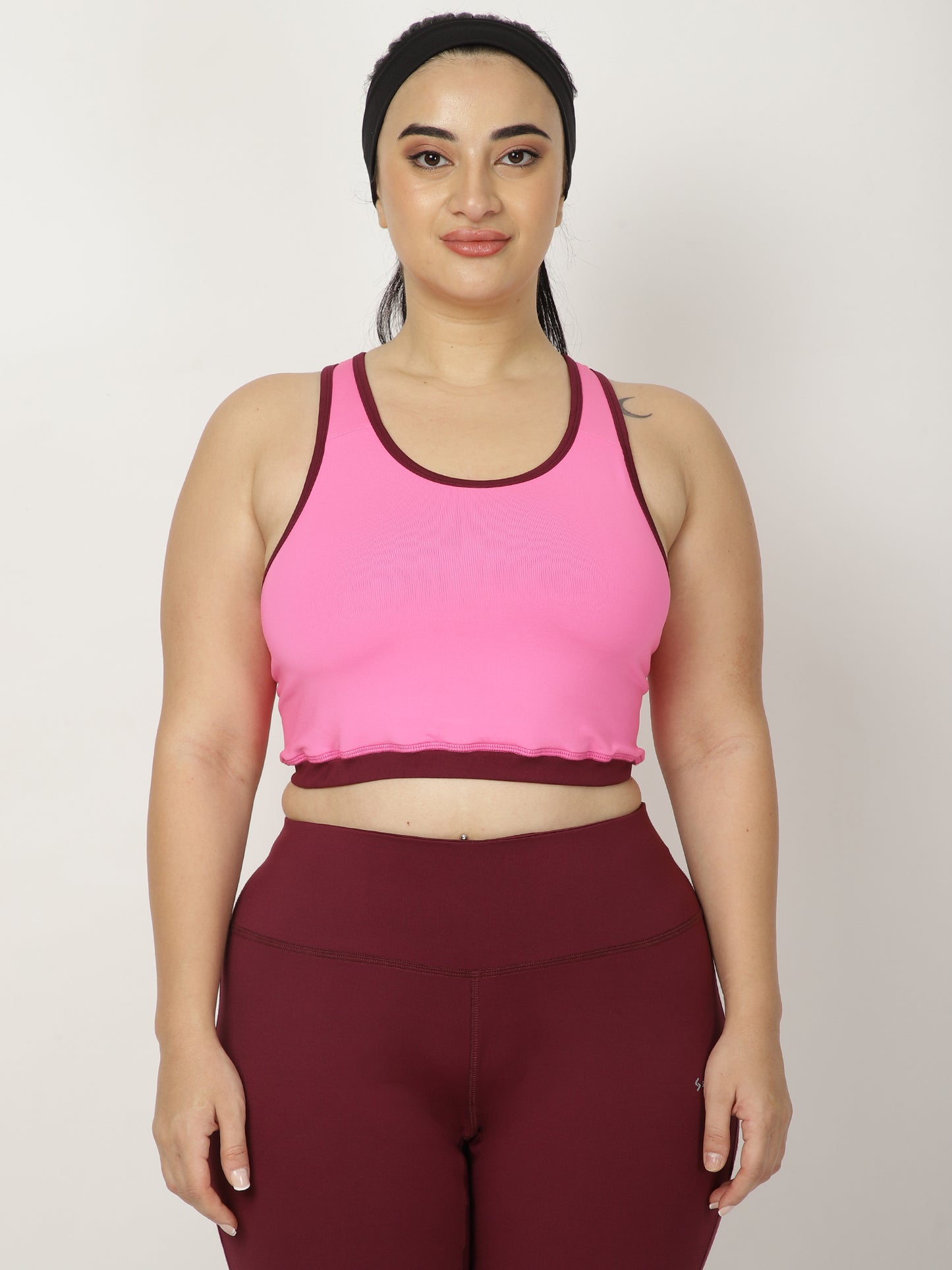 Neo-Pink Sports Bra