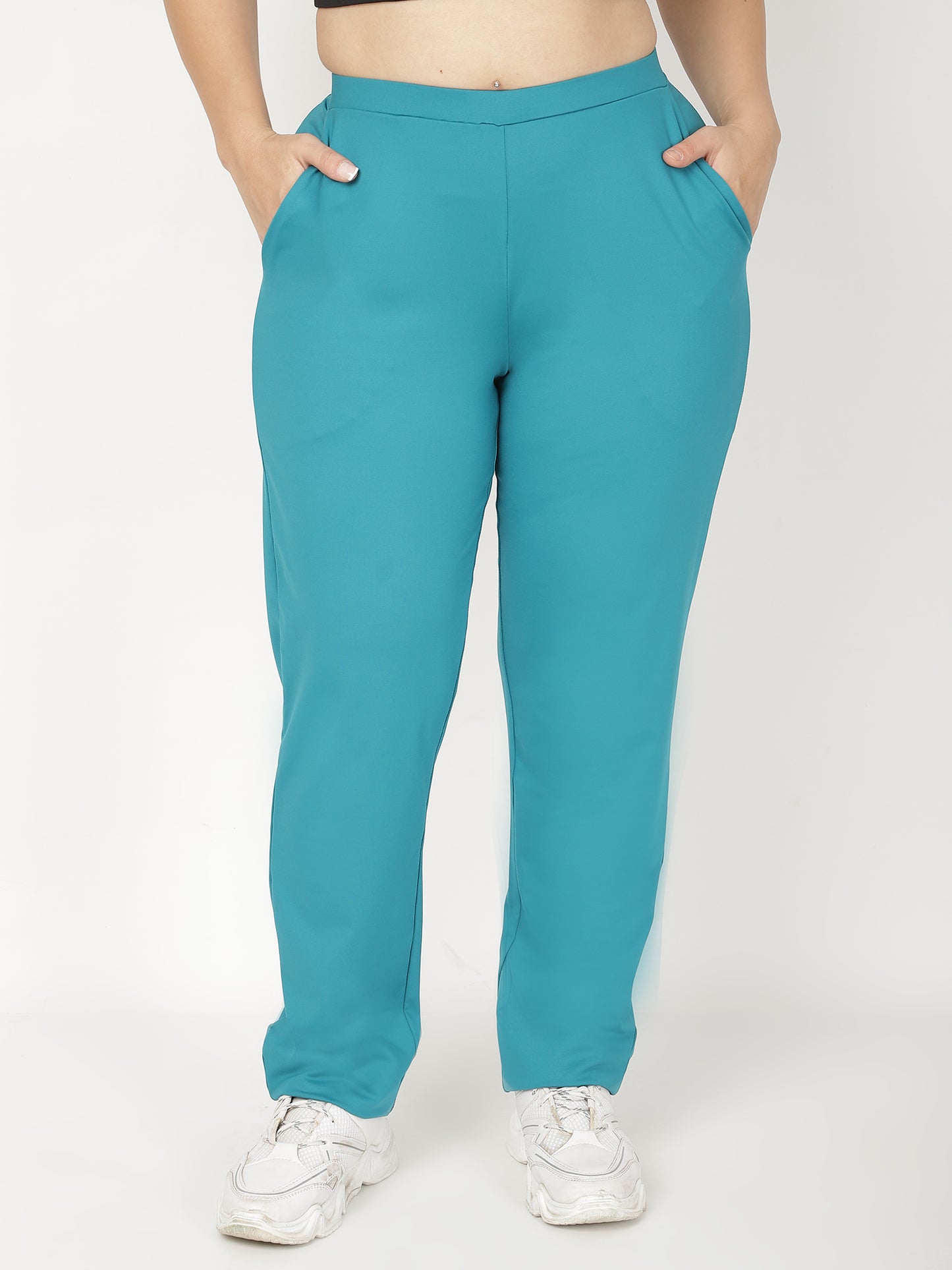 Teal Cool Pants