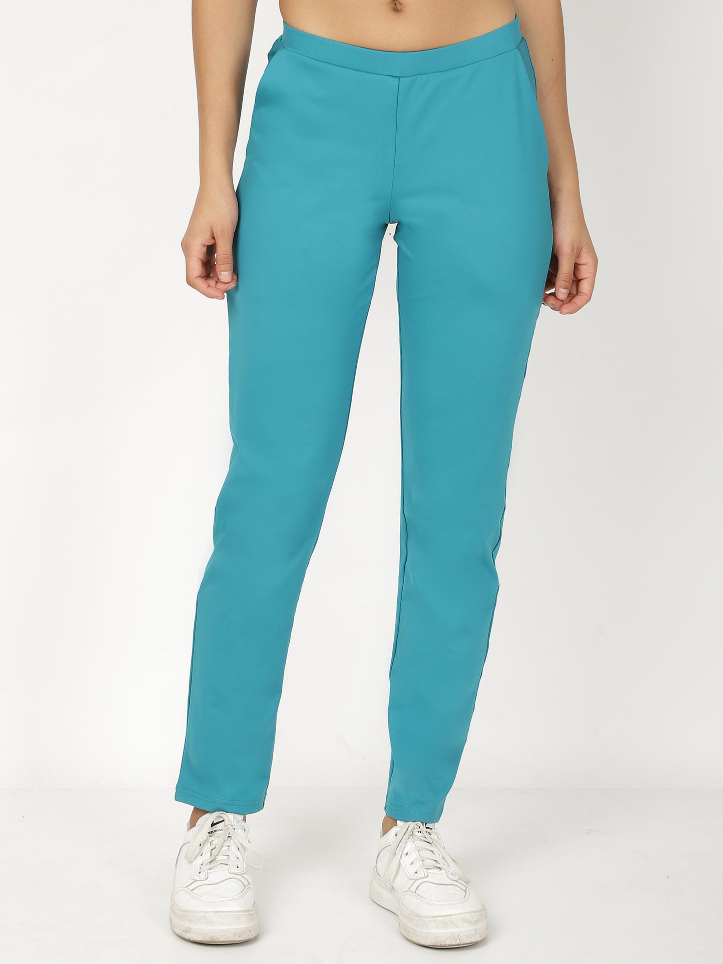 Teal Cool Pants