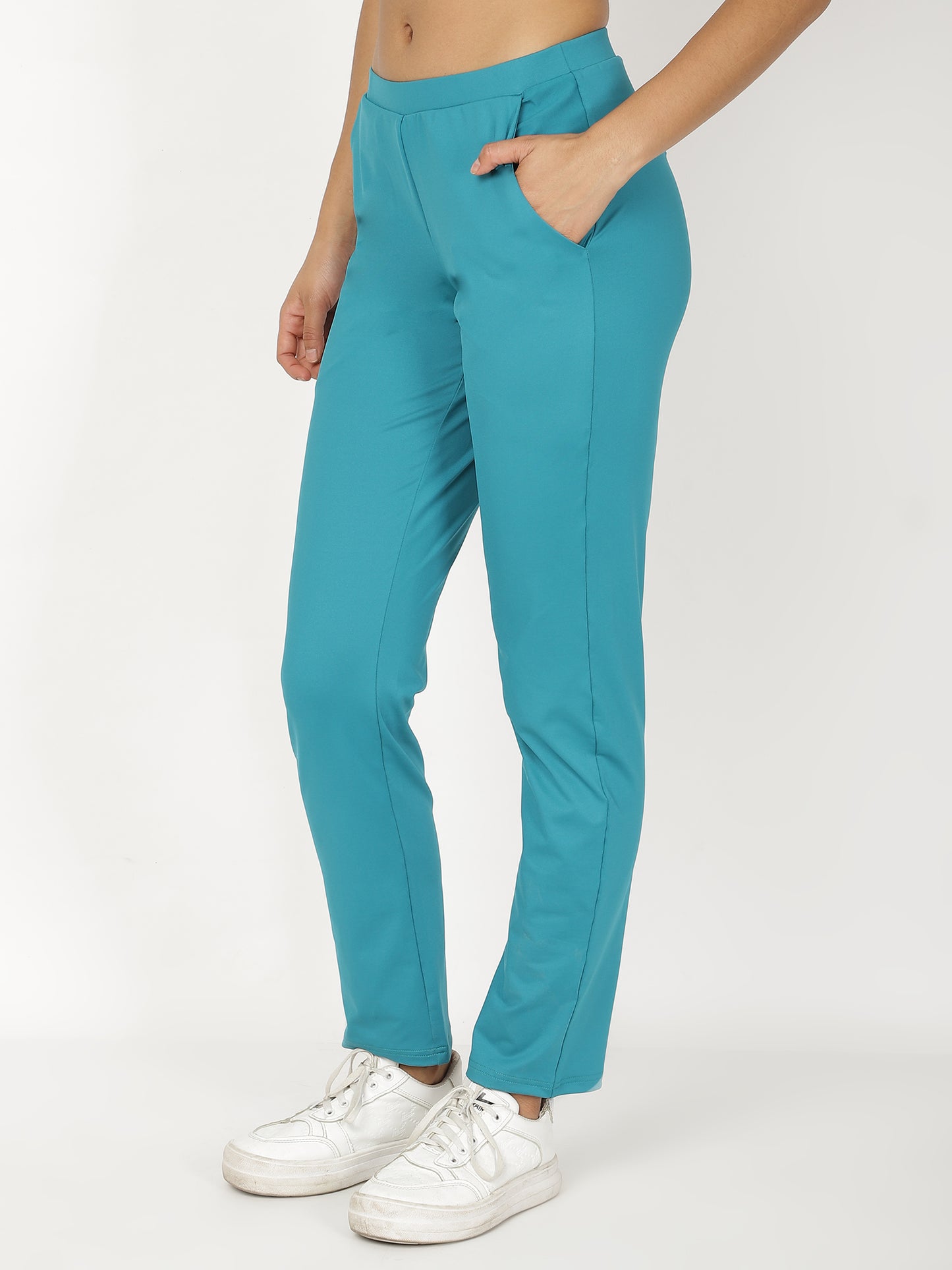 Teal Cool Pants