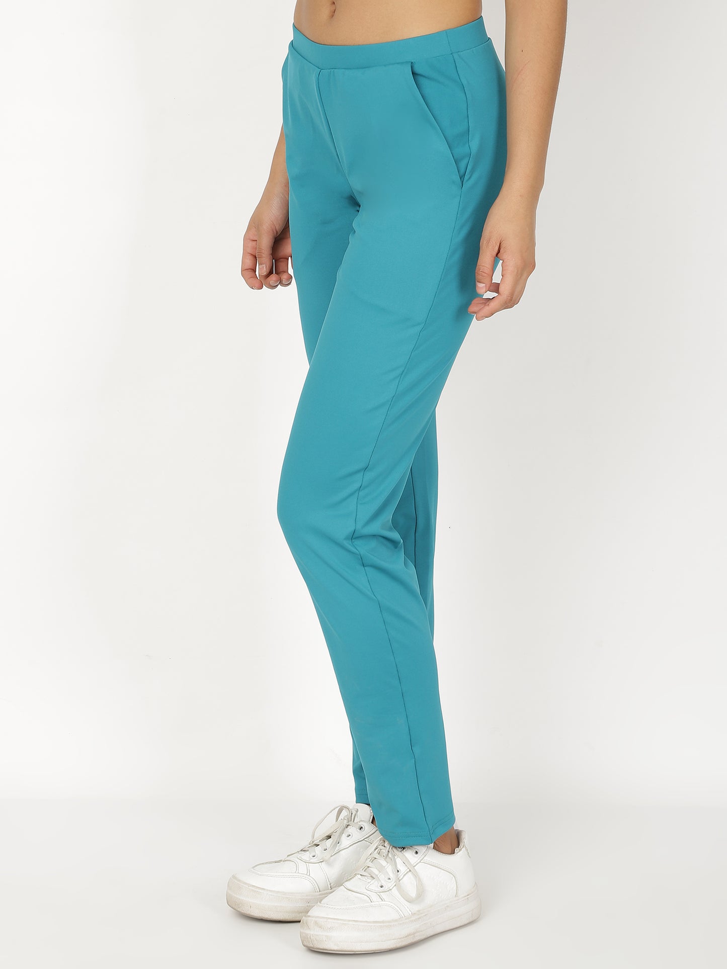 Teal Cool Pants