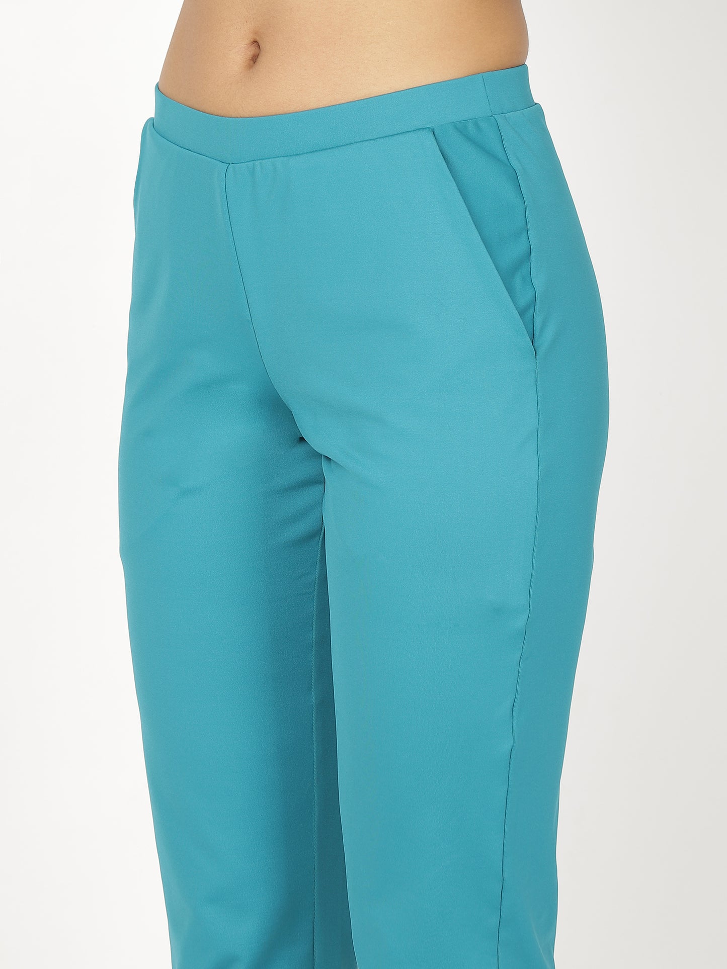 Teal Cool Pants