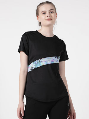 Black Abstract Tunic