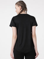 Black Abstract Tunic