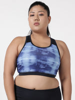 Sky Print Sports Bra