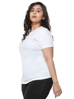 White Victory Tee