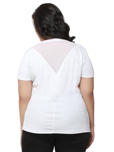 White Victory Tee