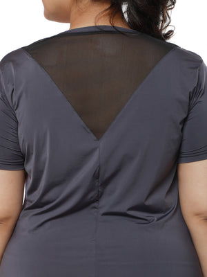 Mauve Mesh Victory Tee