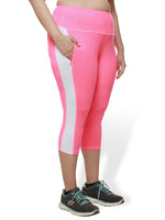 Neon Pink Summer Breeze Capri