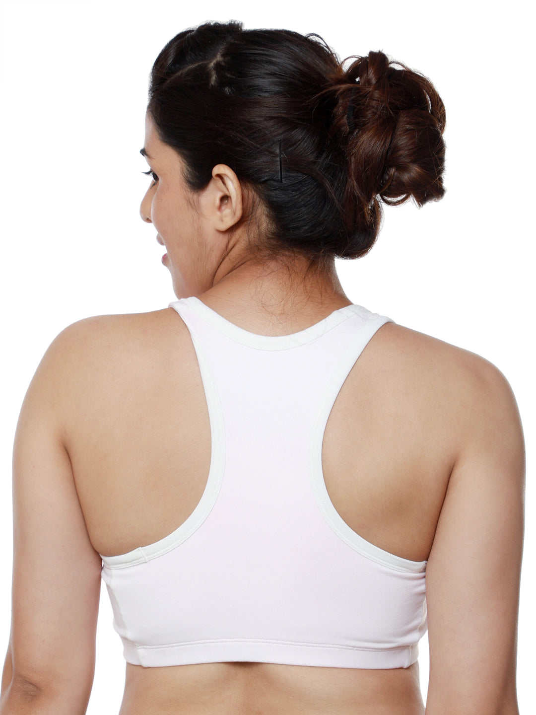 White Sports Bra