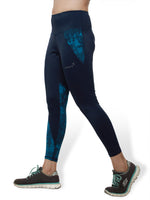 Navy Teal Roadrunner Leggings