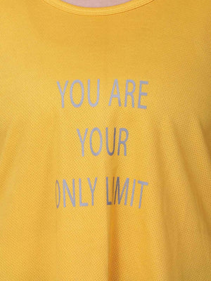 Gold I-Have-Your-Back Tee
