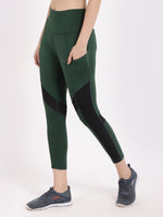 Green Black Freedom Leggings