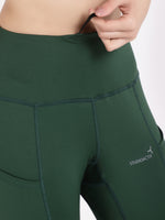 Green Black Freedom Leggings