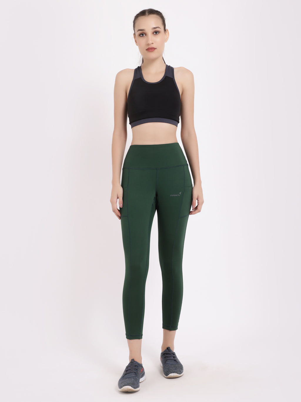 Green Pace Leggings