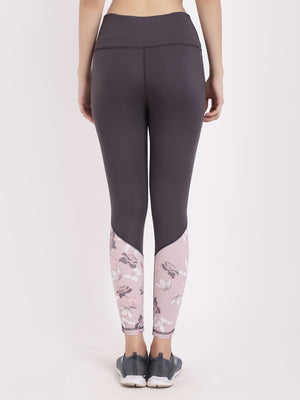 Grey Butterfly Style Diva Leggings