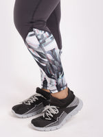 Grey Urban Style Diva Leggings