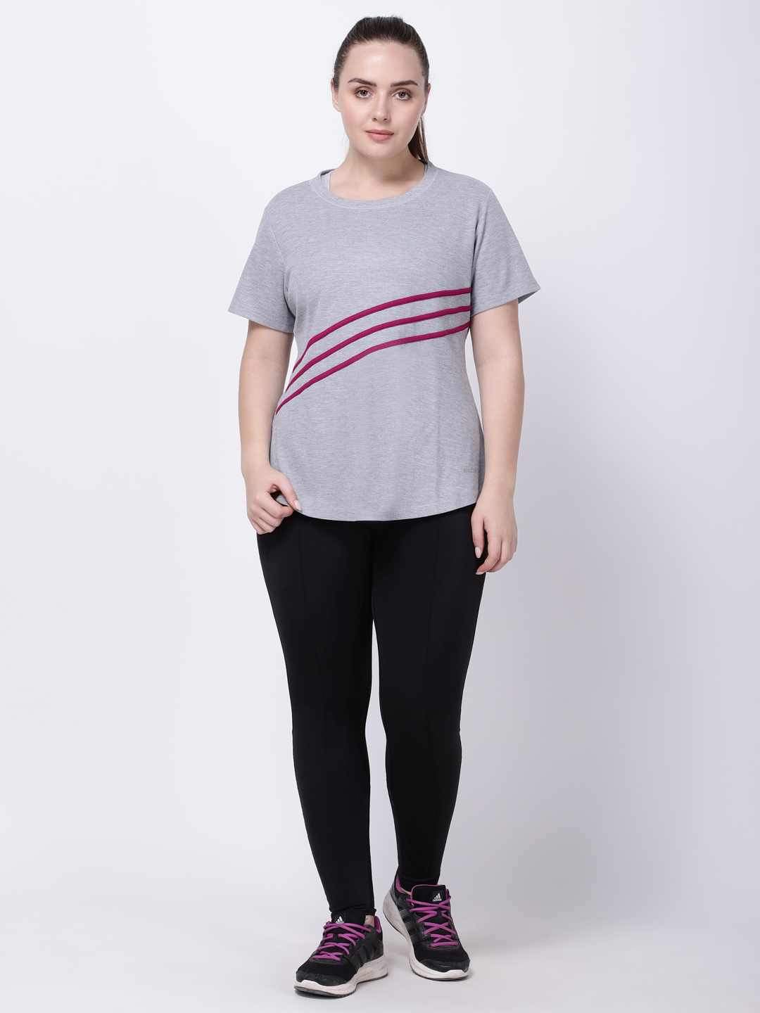 Grey-Violet Style Diva Tunic