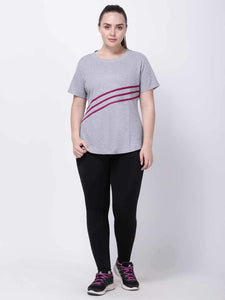 Grey-Violet Style Diva Tunic