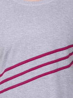 Grey-Violet Style Diva Tunic