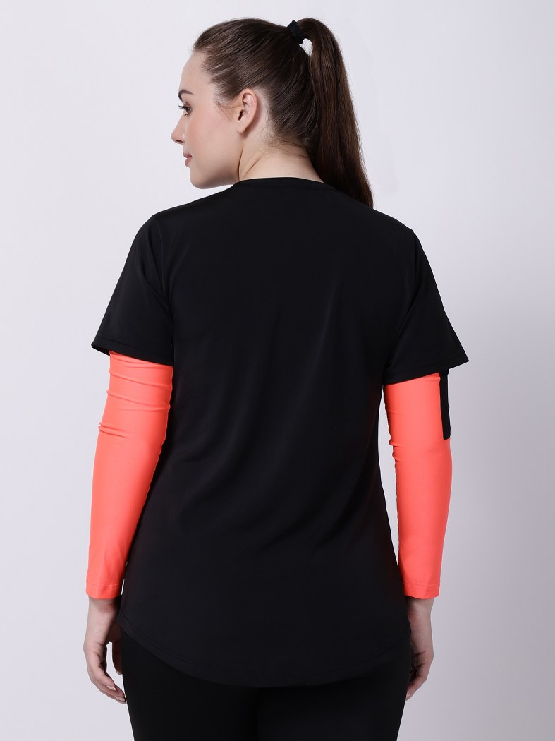 Neo-Orange Arm Sleeves