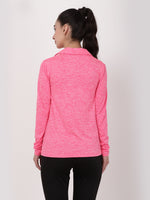 Neo Pink Jazzy Full Sleeves Tee