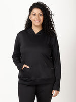 Black Sassy Full Sleeves Hoodie