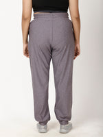 Purple Melange Light Joggers