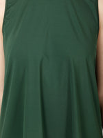 Green Back Slit Tee