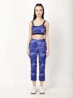 Blue Print Smart Pants