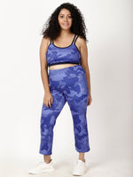 Blue Print Smart Pants