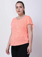 Neo-Orange Burnout Light Breeze Tee
