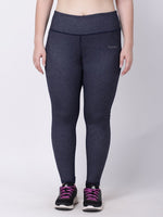 Navy Melange Oh-So-Smart Leggings