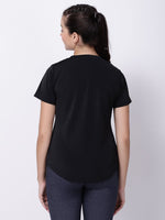 Black Neo-Orange Style Diva Tunic