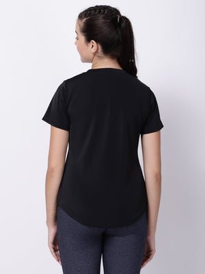 Black Neo-Orange Style Diva Tunic
