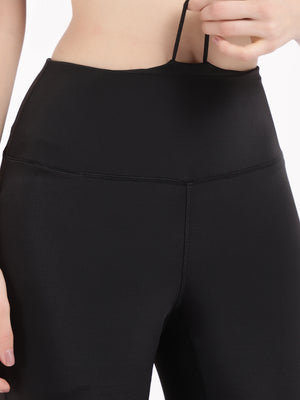 Plain Black Premium Leggings