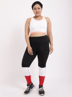 Red Black Tres Chic Leggings