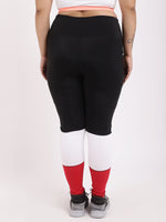 Red Black Tres Chic Leggings
