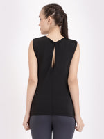 Shimmer Twisty Back Tee