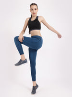 Teal Power Fashion Leggings