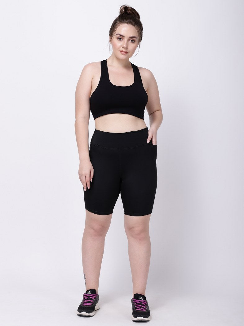 Black Free Bird Training Shorts