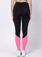 Black-NeoPink Style Diva Leggings