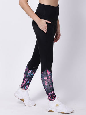 Black NeoPrint Style Diva Leggings