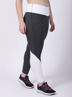 Black White Printed Roadrunner Leggings