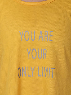 Gold I-Have-Your-Back Tee