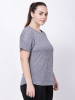 Grey Slub Ace Tee