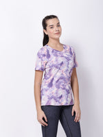 Lavender Print Picture Perfect Tee