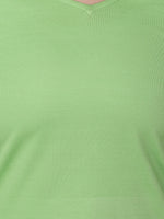 Neo-Green Sleeveless Graceful Lady Tee
